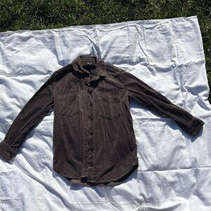 madewell corduroy shacket